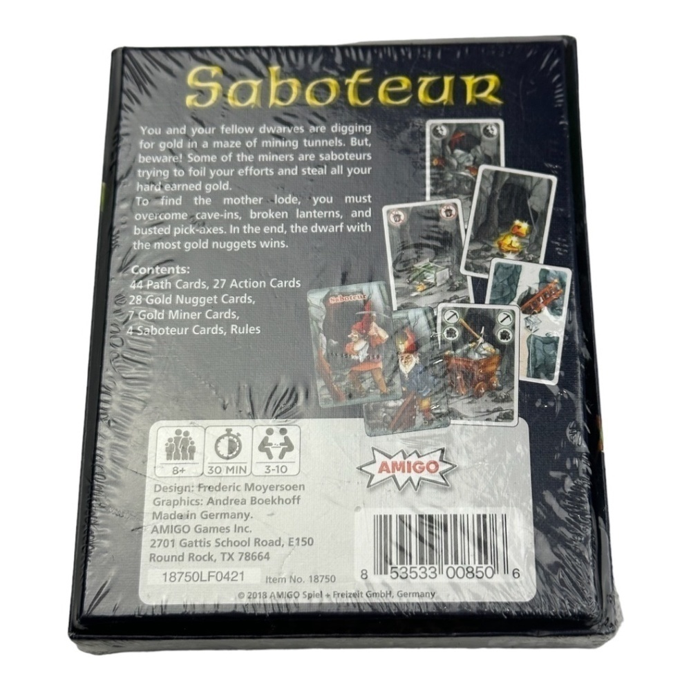Saboteur Card Game - Picture 2 of 2